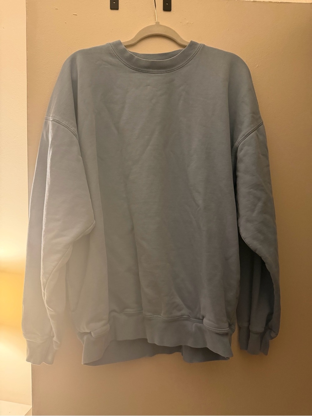 Brandy Melville Light Blue women’s Crewneck Sweatshirt